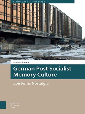 cover image of German Post-Socialist Memory Culture